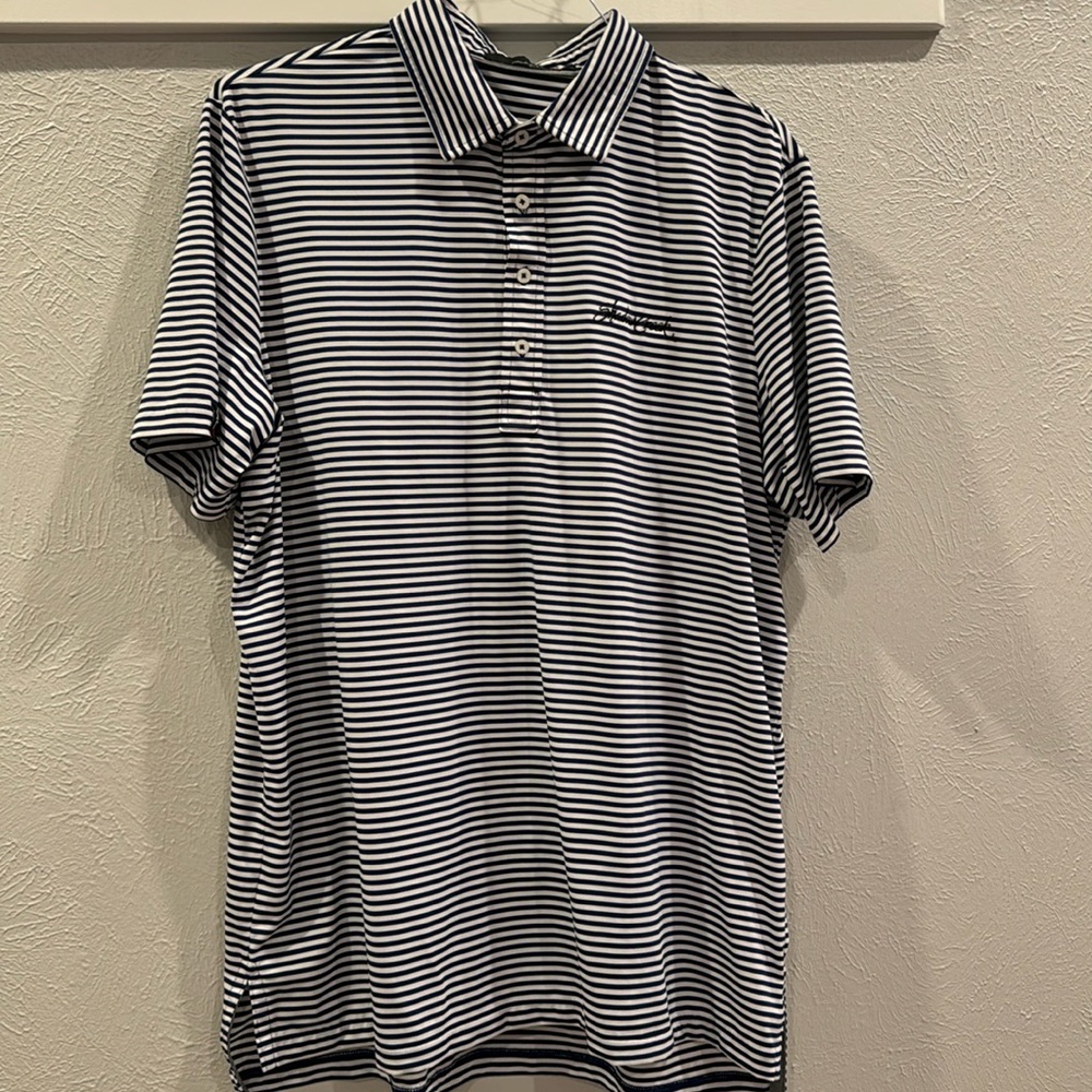 Men’s RLX polo golf shirt from Shadow Creek/ Vegas… XL EUC